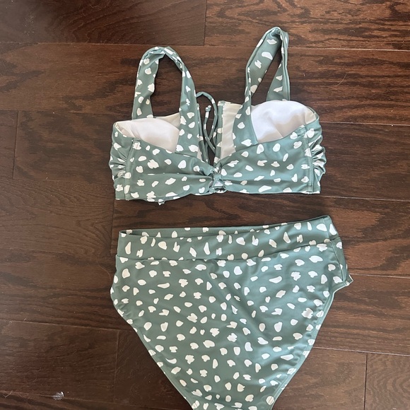 Women’s high waisted leopard bikini - Picture 5 of 6